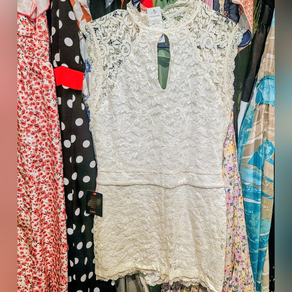 Bebe Lace Romper